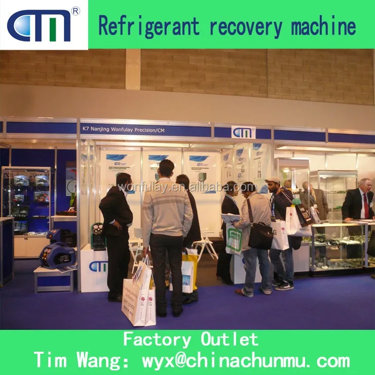 R290/R32/R600 Explosion proof air conditioning gas refrigerant recovery/recharge machine freon R1234yf of refrigerant gasCMEP-OL