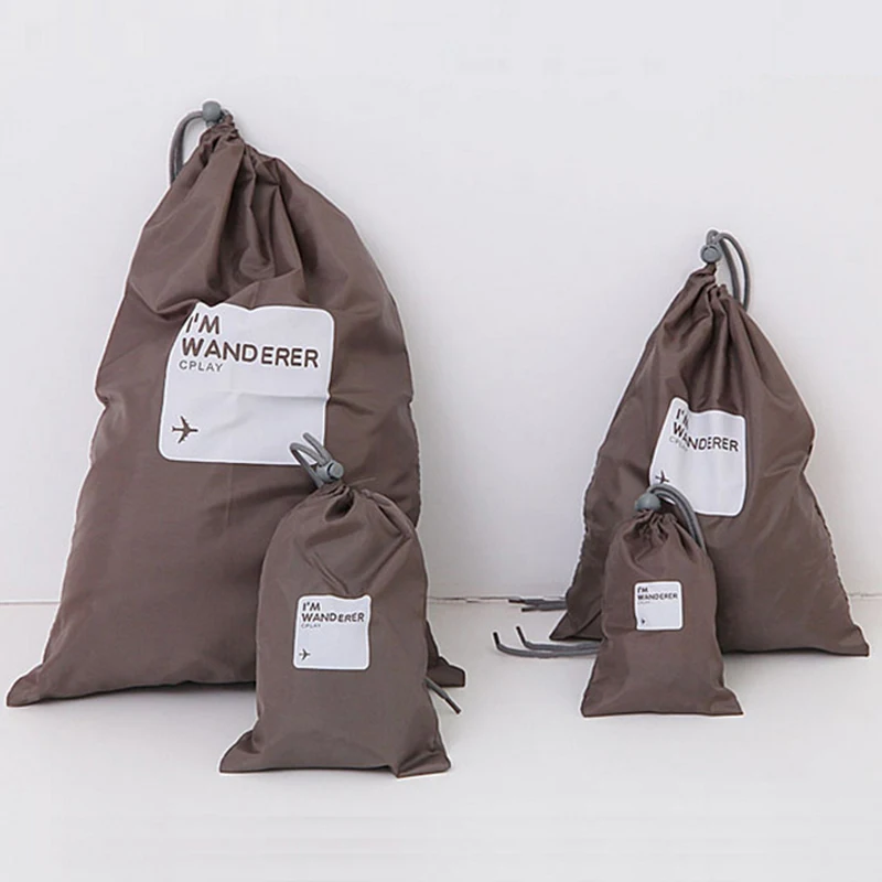 OEM завод оптом пользовательский пылезащитный рекламный дорожный мешок для мытья обуви одежды водонепроницаемый полиэфирный мешок для хранения на шнурке