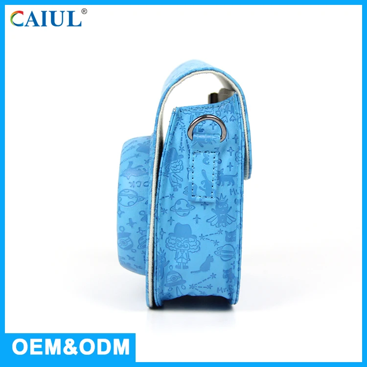 
Customized Service Mini8 blue Instant instax Camera PU Leather 