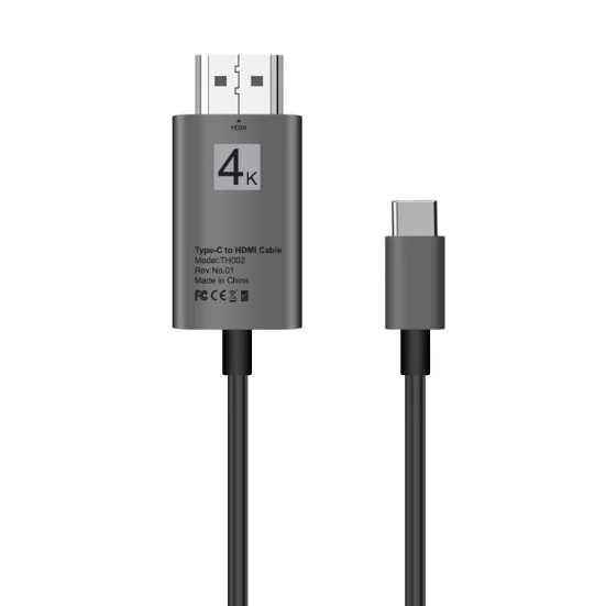 Новые продукты 6 футов 2 м 4K 60 Гц USB 3,1 USB C Type C к HDMI кабелю