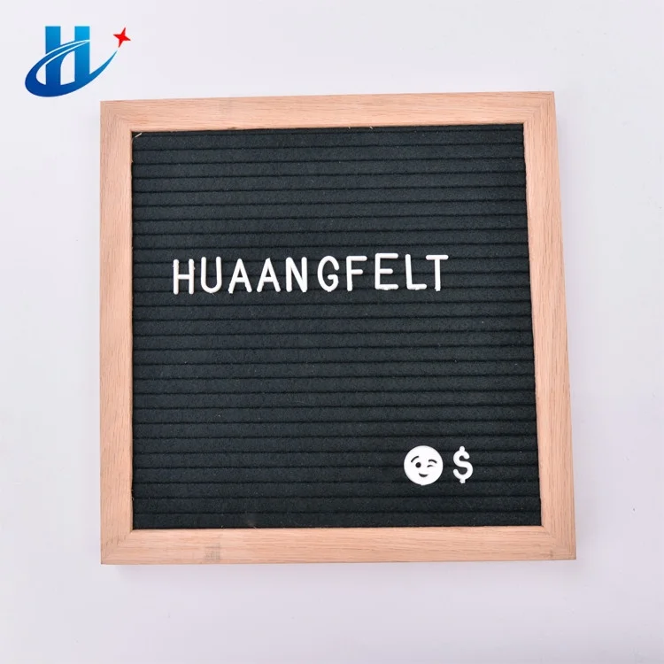 
factory price felt letter notice board 