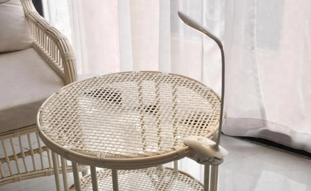 OEM клип на настольная лампа перезаряжаемая Светодиодная для чтения USB зарядное устройство 3 уровня яркости светодиодная