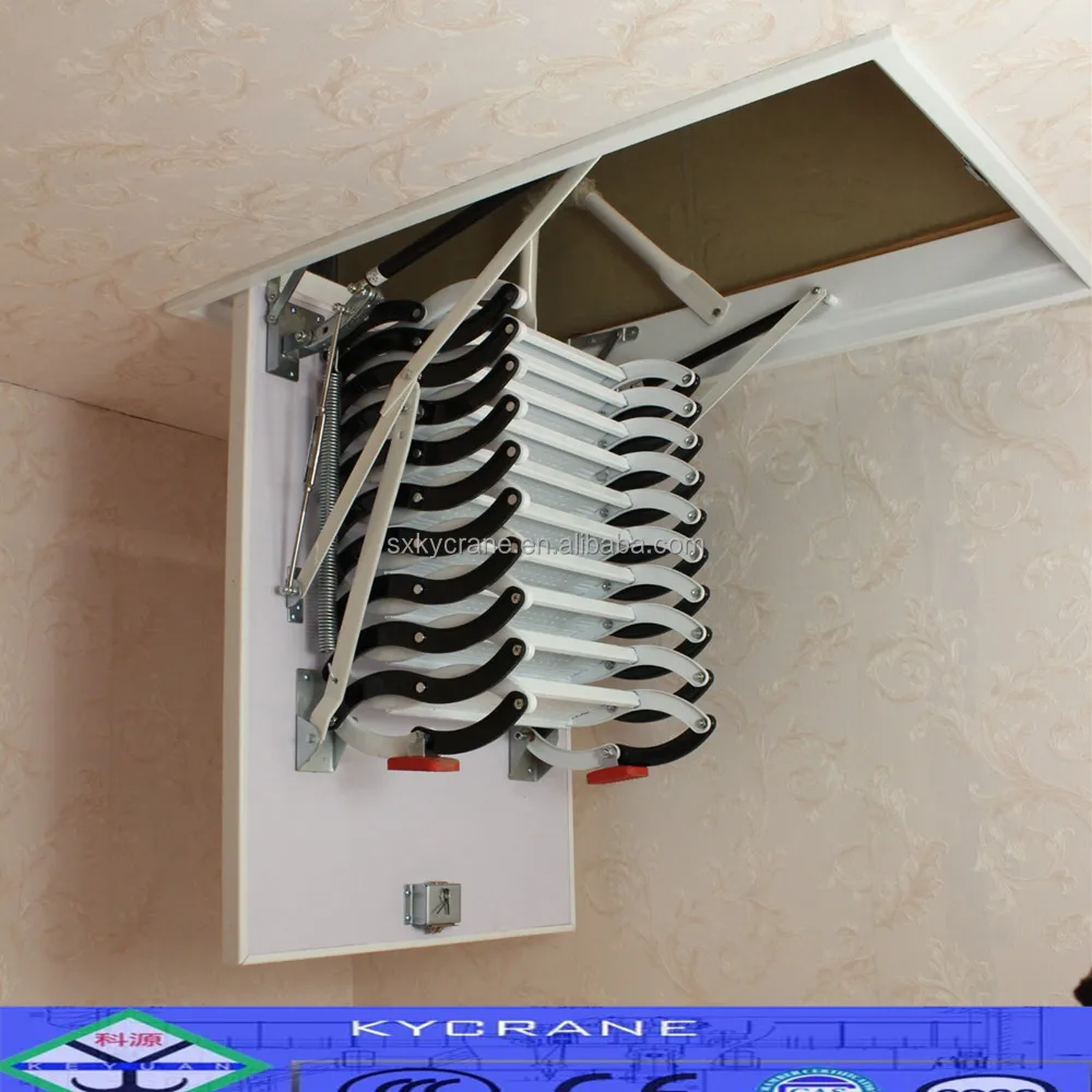 
deluxe electric attic loft ladders for household 