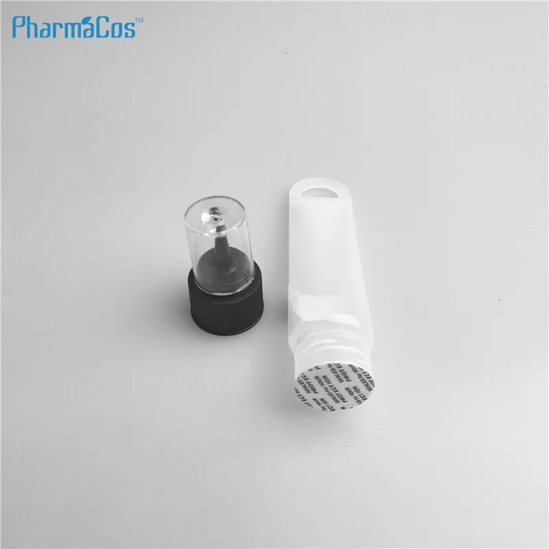 black transparent cosmetic empty chap stick glue tube Industry Glue Plastic Tube