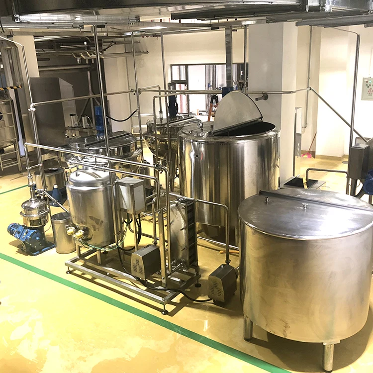 Good quality efficient industrial fully automatic milk butter production line equipment