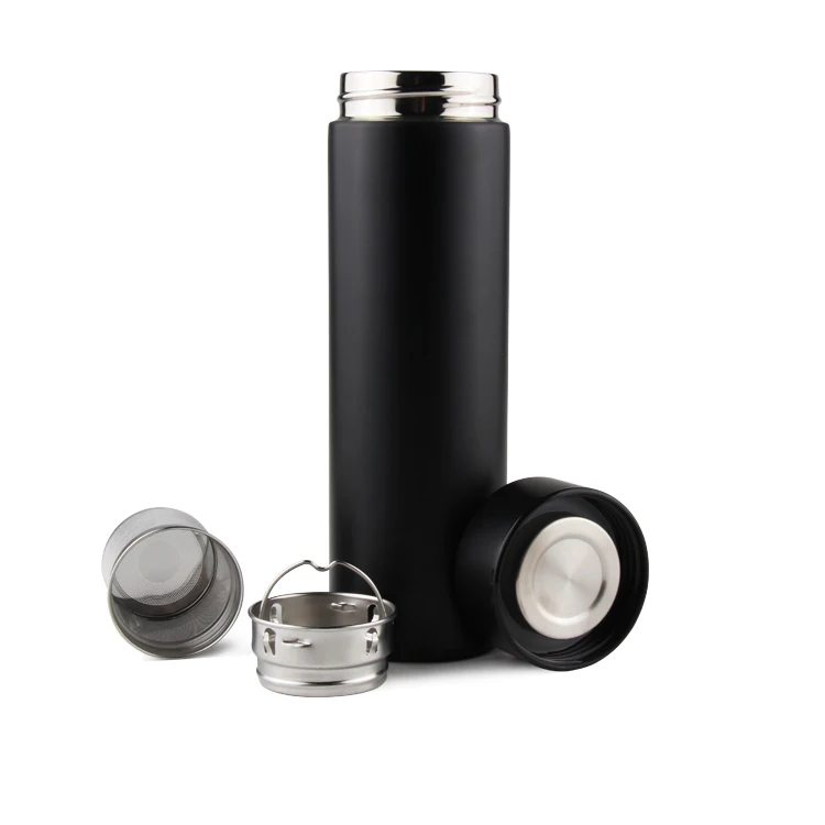 450ml Coffee Tea Tumbler Wholesale Double Wall Insulated Thermos Bottle Travel Vacuum Flask Stainless Steel Mug With Infuser