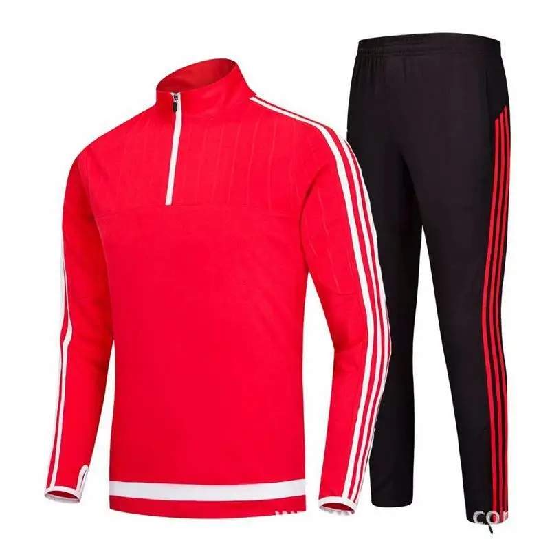 OEM football training tracksuits, wholesale tracksuit soccer, latest design soccer training tracksuit