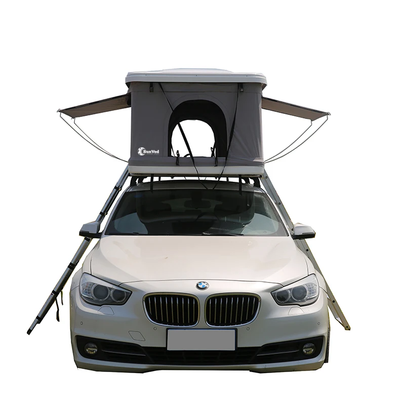 2018 Hot Sale Waterproof camping car hard shell roof top tent