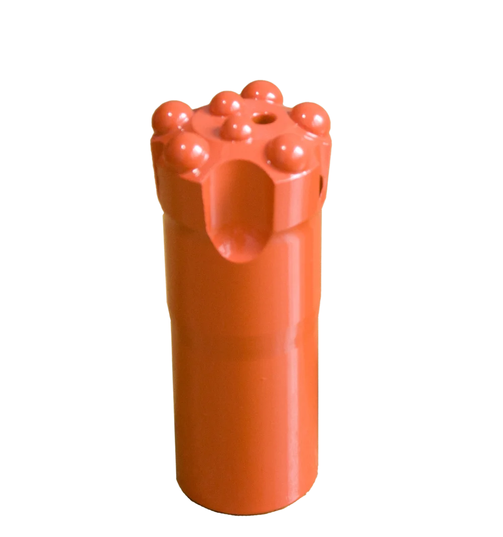 7 Degree 40mm Ballistic Tapered Button Drill Bit for Hex 25 Drill Rod Mining Rock Drilling Tools