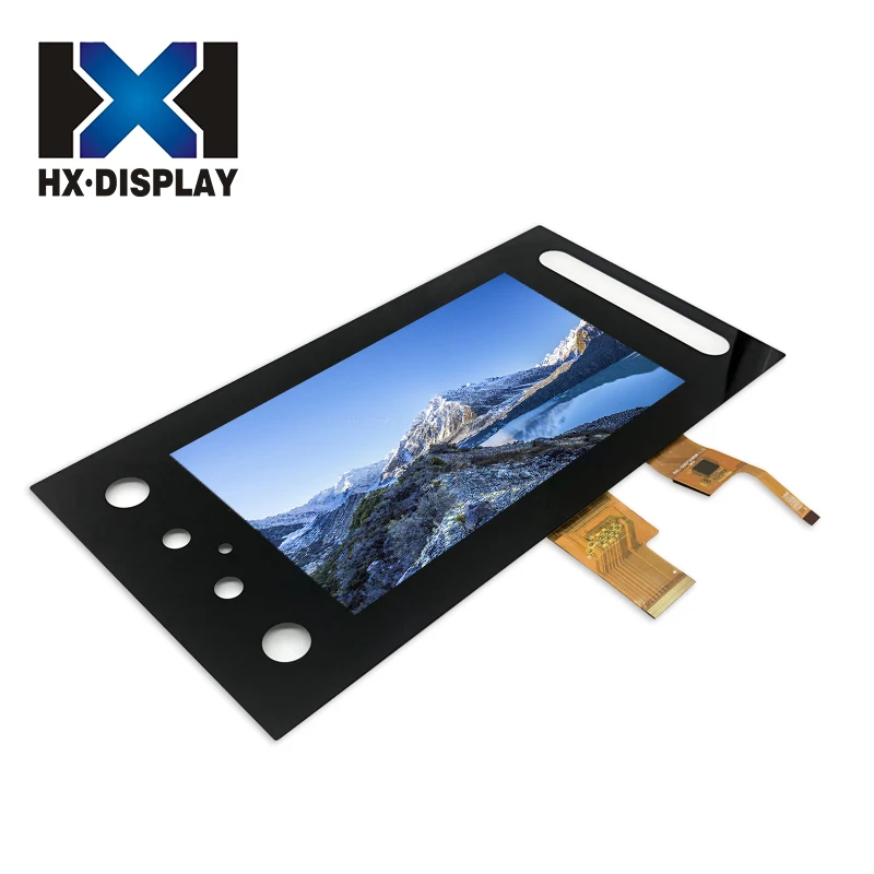 7 дюймов сенсорный ЖК-экран с ЖК-экраном tft lcd панель plc hmi