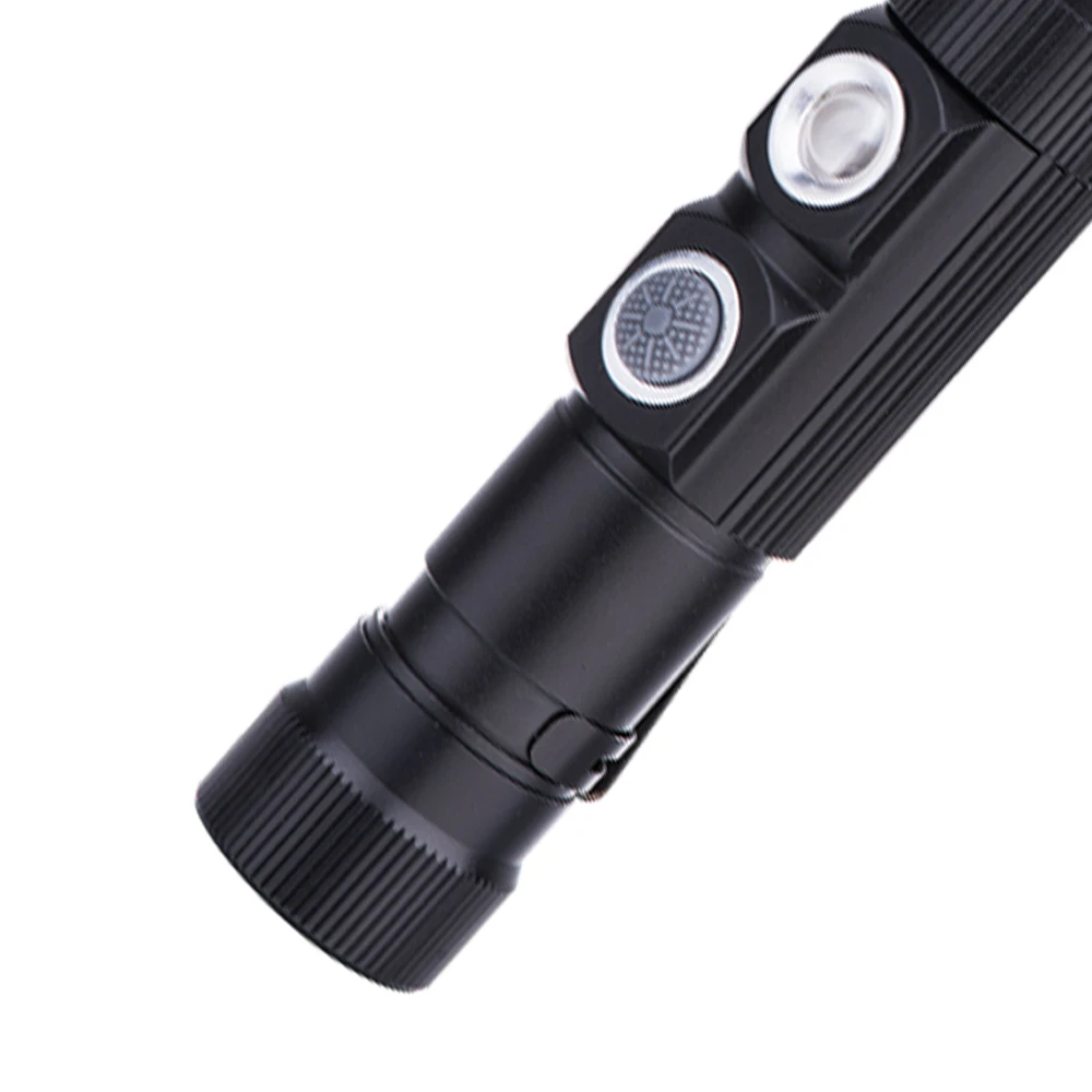 
Portable Waterproof COB High power Foldable flashlight led rechargeable work light with magnet 
