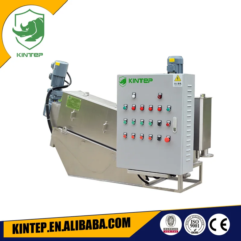 Kintep sludge dewatering machine screw press for palm oil industry