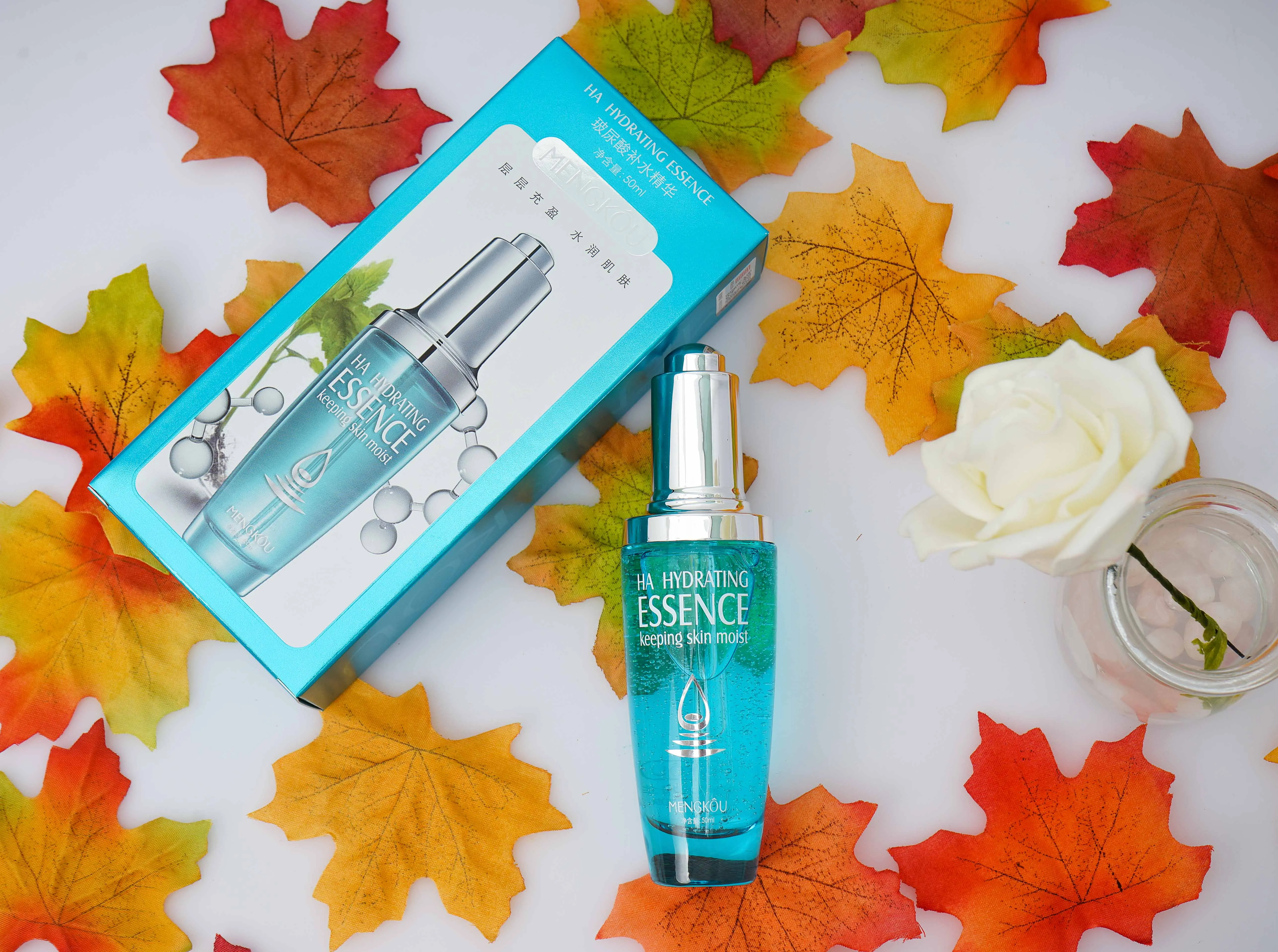 Hyaluronic Acid Serum for Skin & Face with Vitamin C, E, Deeply Hydrates & Plumps Skin to Fill-in Fine Lines & Wrinkles