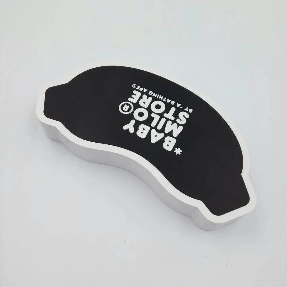 custom fruit shape sticky note punching banana pad