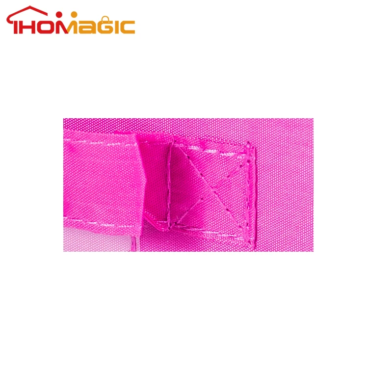 Custom 30cm Collapsible Folding Home Clothes Foldable Fabric Polyester Cardboard Cube Book Storage Box