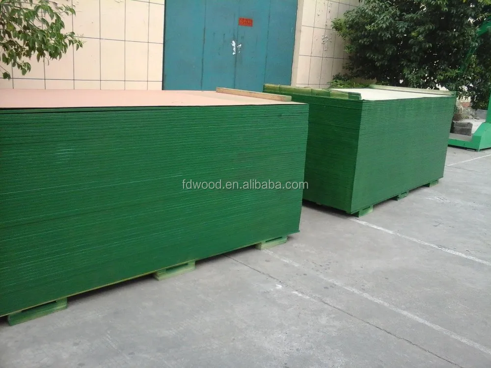 
PVC Laminated plastic coated Waterproof plywood sheet 
