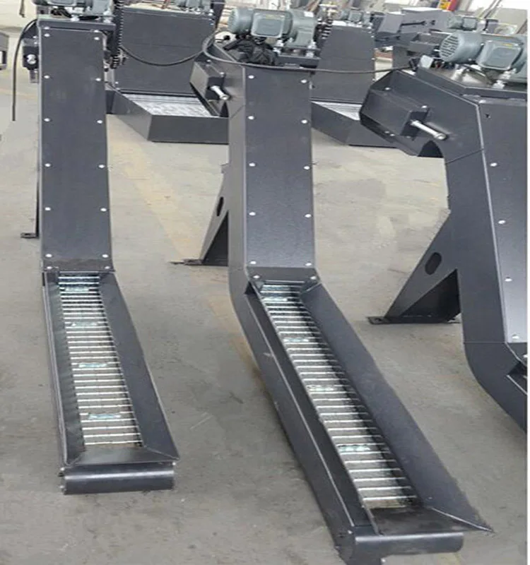 Industrial Automated Metal Belt Conveyors For Chip And Scrap Removal