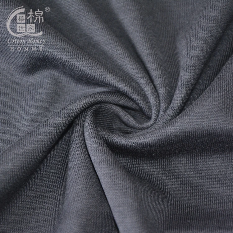 Популярная оптовая полотен ткани Китай 50 s/2 Вязаные лиоцелл хлопок Джерси ткань 50% хлопок 50% Тенсел ткани для рубашки