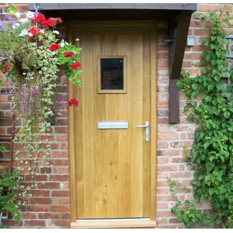 Reasonable price solid wood antique teak entrance wood door with sidelights contemporary entry knotty alder main door designs