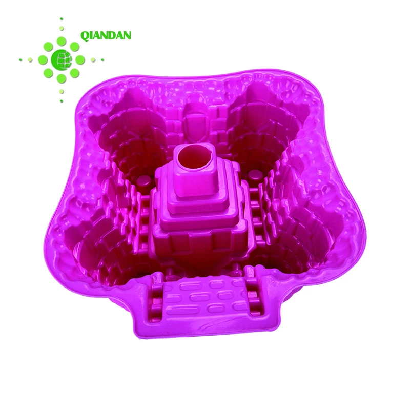 Castle Shape Silicon Forms Cake Pop Baking Molds/Mould