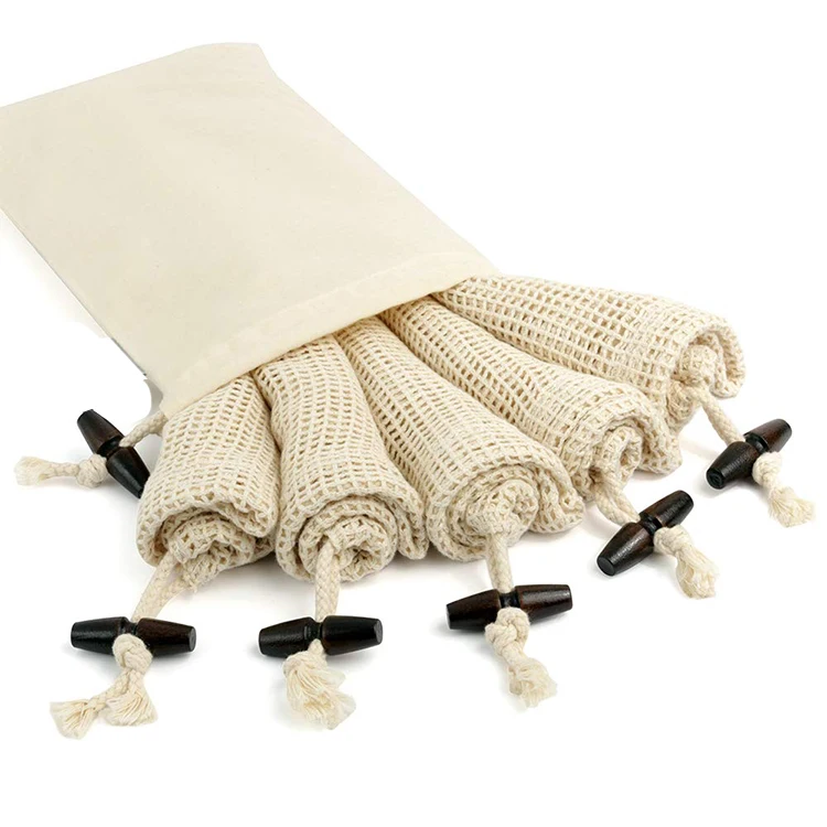 China Manufacturer Hot Sale Fashion Organic Canvas Cotton Mesh bag