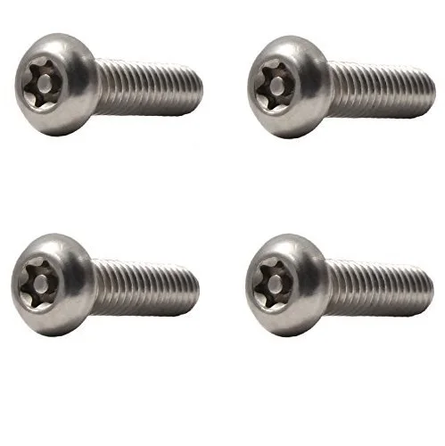 Titanium key-rex anti theft bolts Ti6Al4V Precision CNC custom machining parts