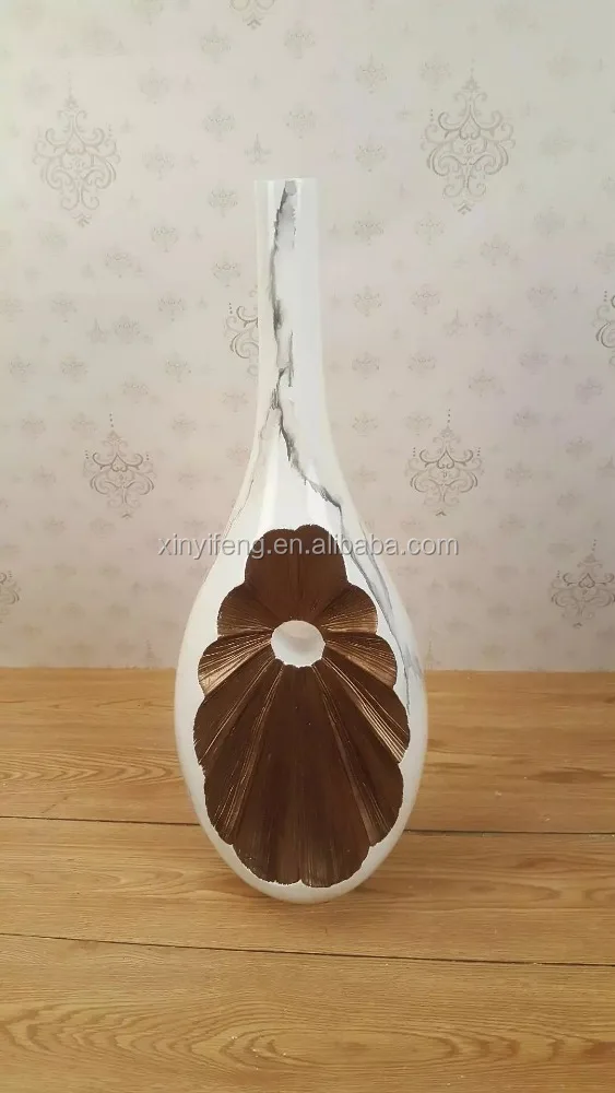 FRP Concise TV Stand Resin Table Top Small Vase Original European Home Decoration