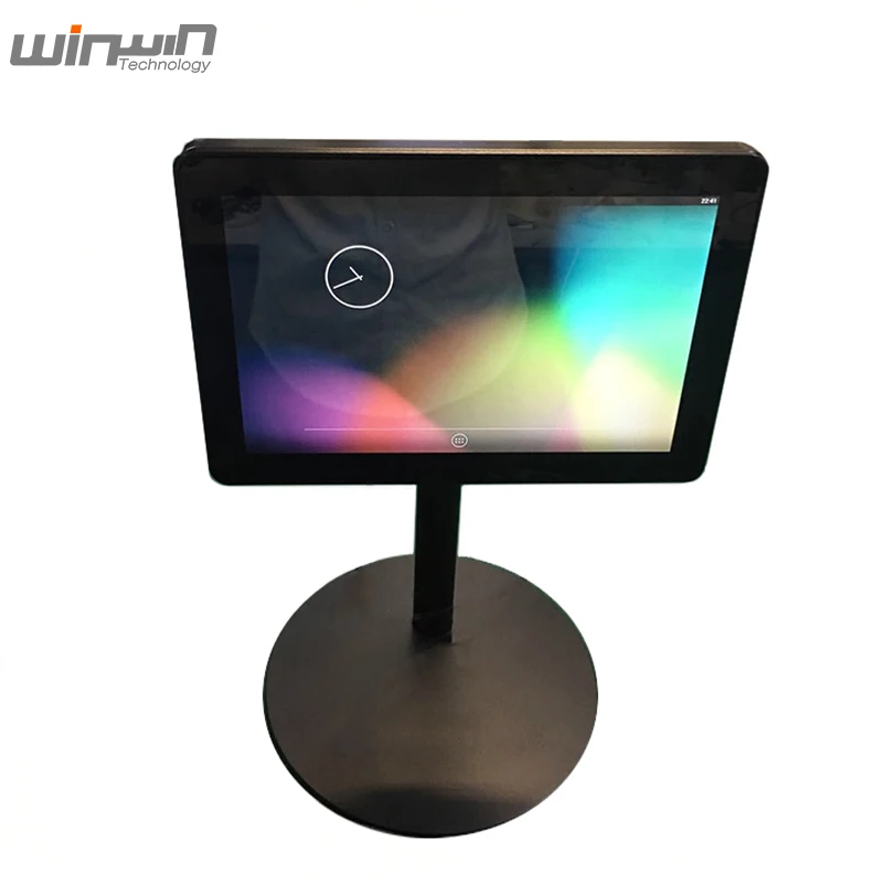Cheap Table Top 10.1 inch LCD TV Advertising Display with Base