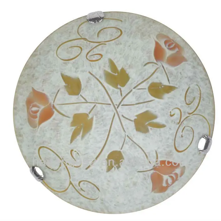 Оптовая продажа спальня/ванная комната/коридор лампа для дома; Красивый рисунок из роз потолочный светильник крашенный E27, прямые поставки из Китая HF-MD A07