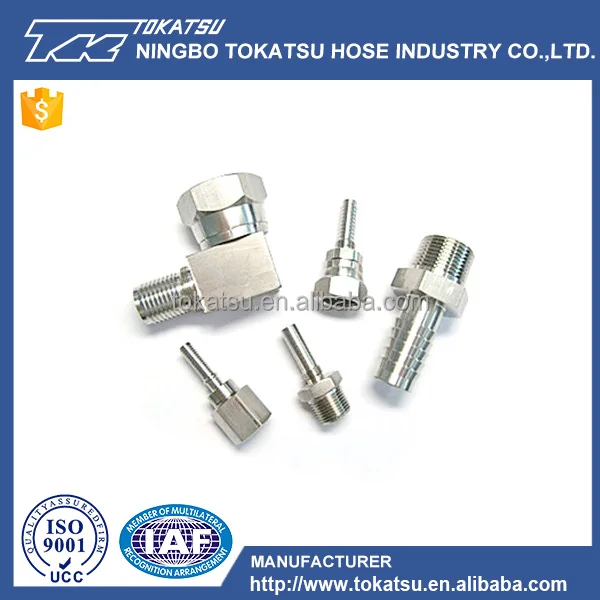 All Sizes OEM ODM Male Female High Quality Stainless Steel Hydraulic Hose Fitting
