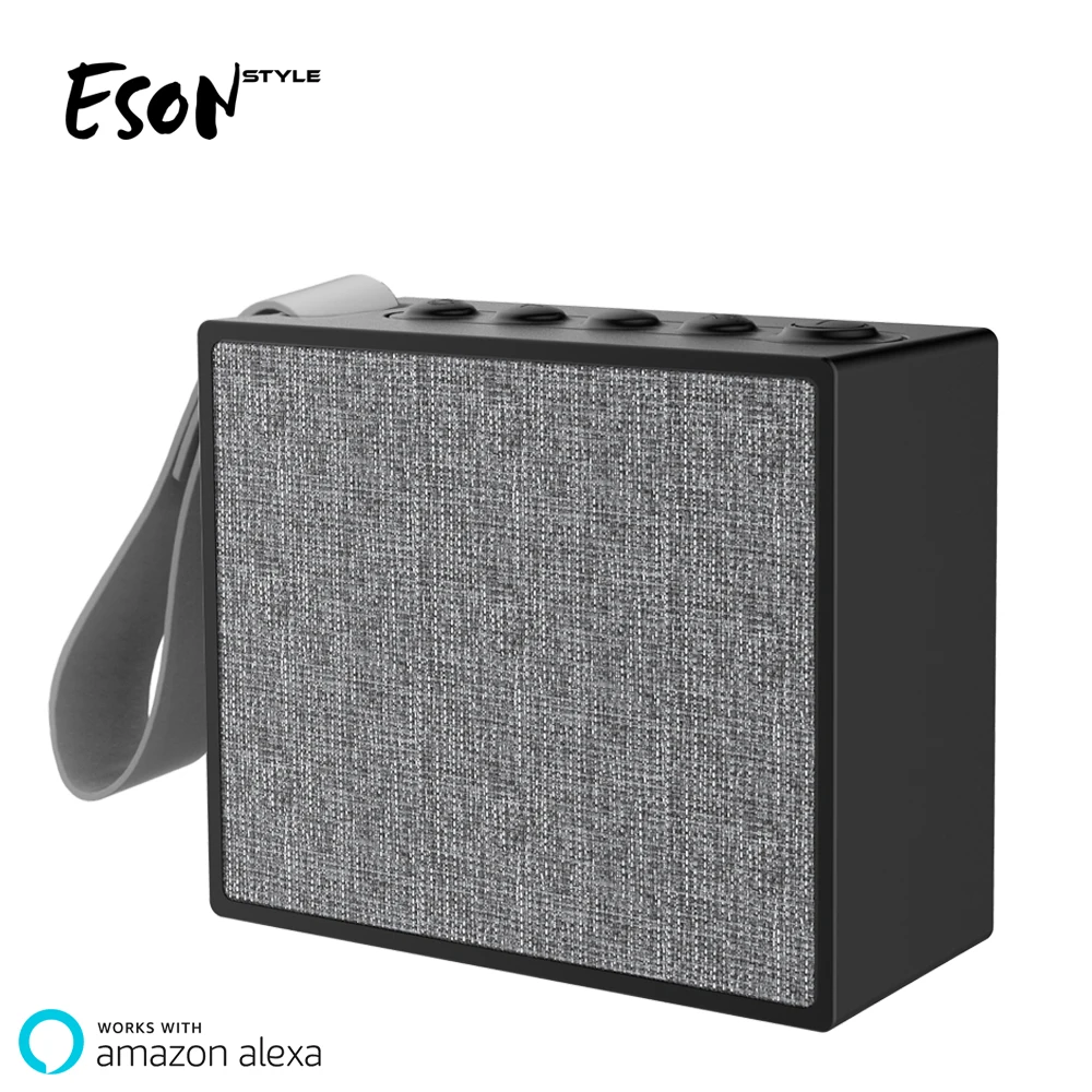 Eson Style new arrival Best seller 2019 Voice Controlled Speakers  3.7V 1000mAH Alexa Speaker