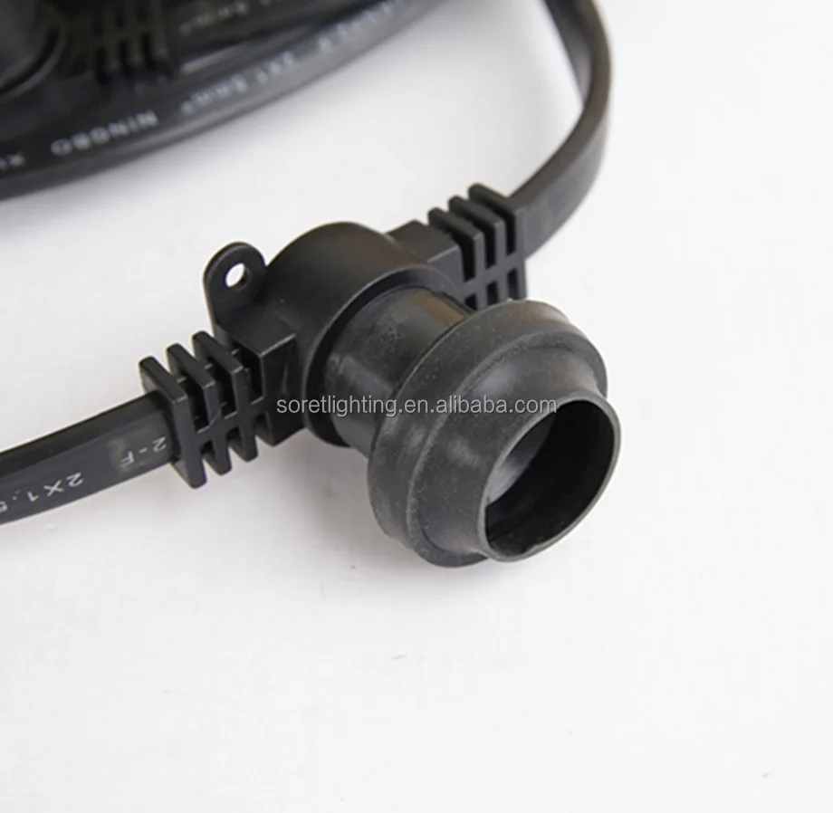 Открытый E27 света украшения водонепроницаемый гирлянда ремни