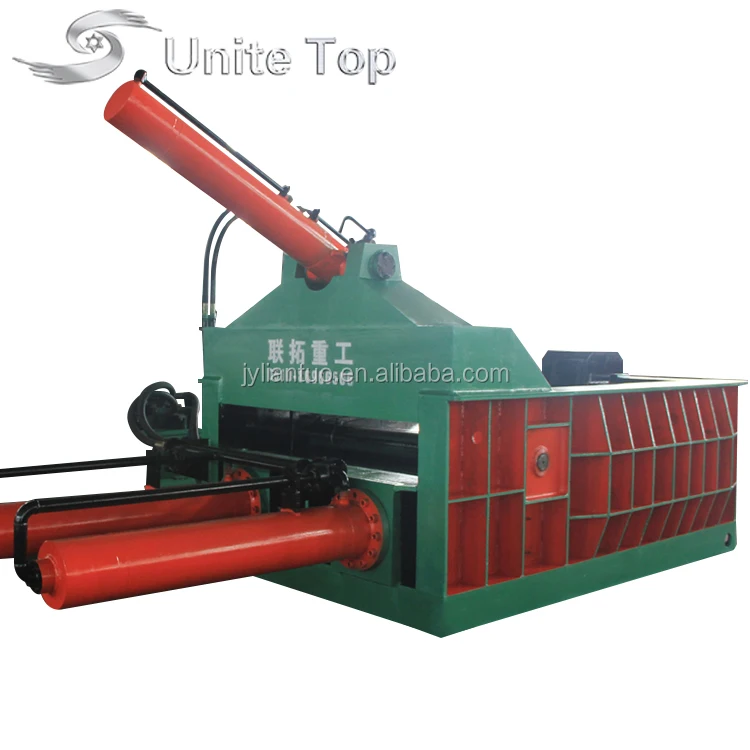 (Unite Top) Y81F-1250 semi- automatic hydraulic metal scrap compress machine balling press for copper aluminum