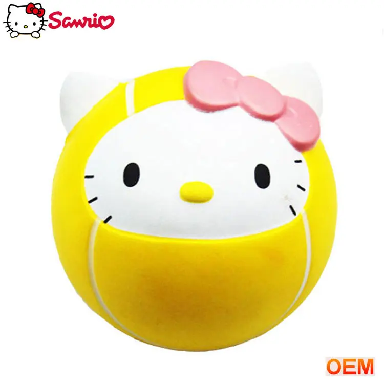 
Custom PU foam squeeze slow rising soft anti stress relievers smiley toys ball for promotional . 