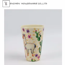 Бамбуковая чашка, Экологически чистая чашка из бамбукового волокна, чашка из меламина