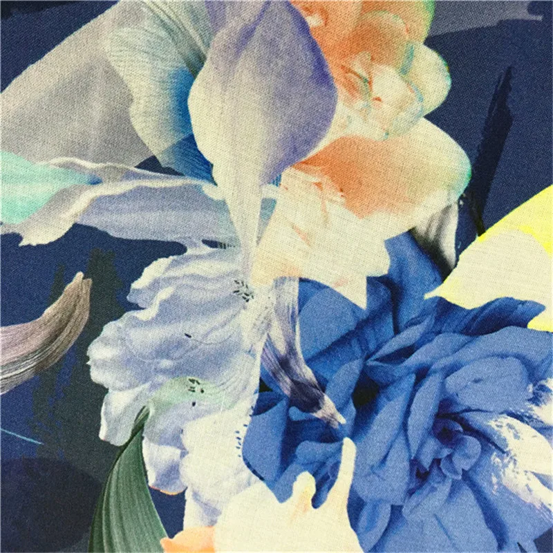 
Wholesale high quality cheap digital printing organic cotton jersey knit waffle fabric for bedding 