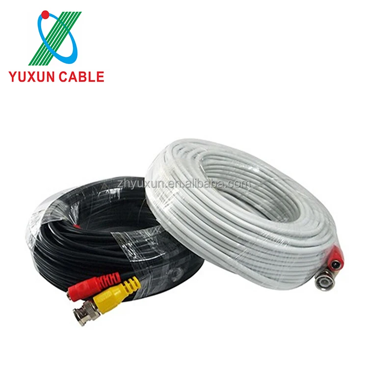 Мини RG59 BNC DC патч-кабель для камеры видеонаблюдения