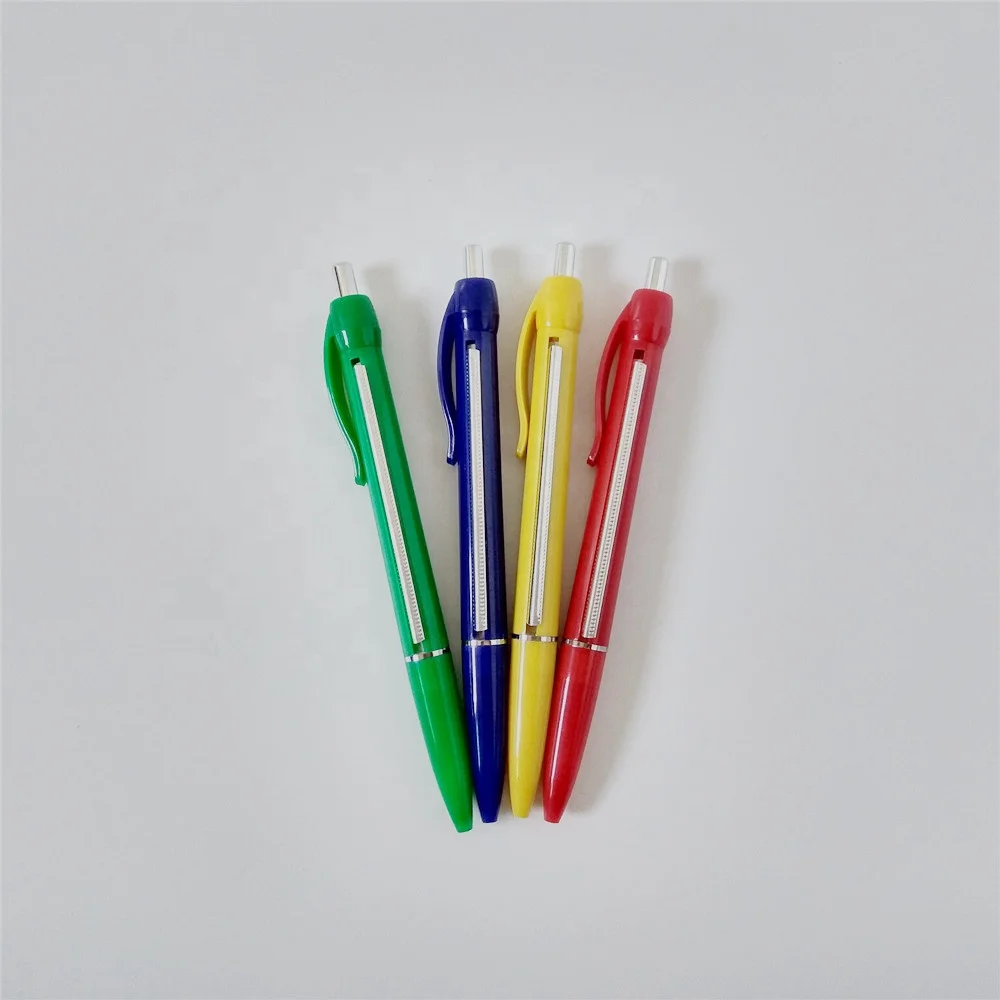 Best selling banner ball pen promotion pen with roll out paper