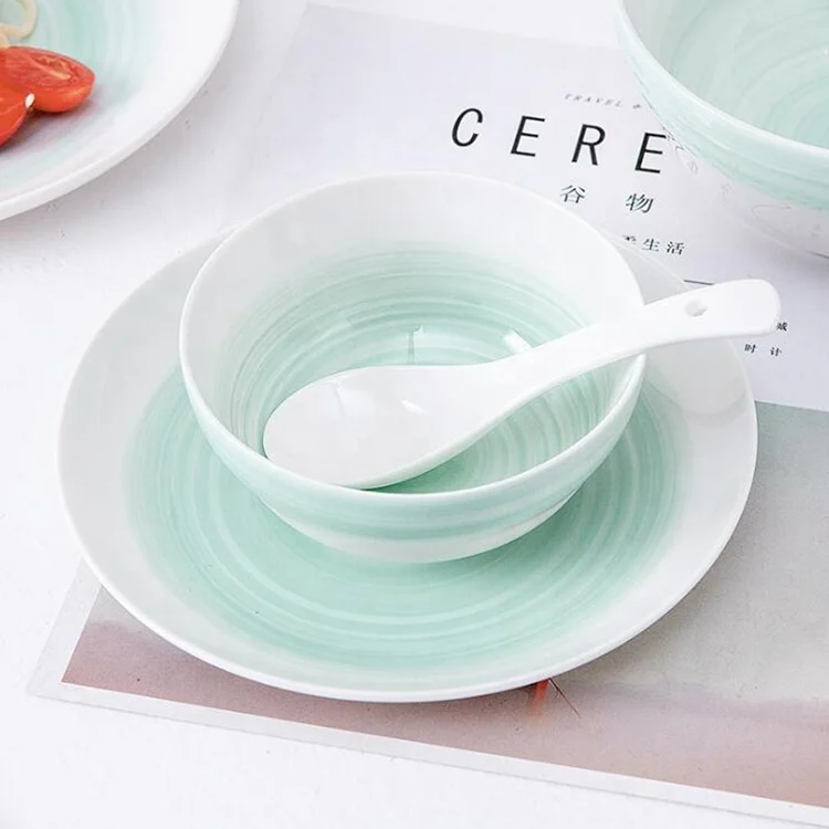 
moroccan style modern living porcelain dinnerware 