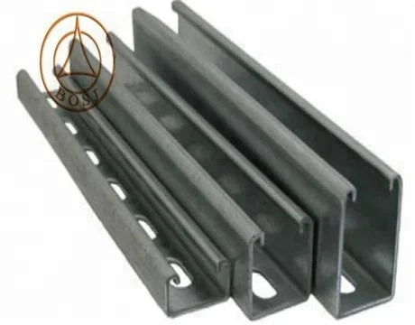 Manufacturer in China Unistrut Channel Slotted C Channel Roll Forming Machine for Russia