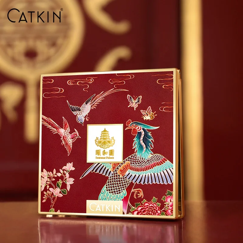 Wholesale Catkin High Pigmented 14.4g Phoenix cosmetic makeup glitter eyeshadow palette