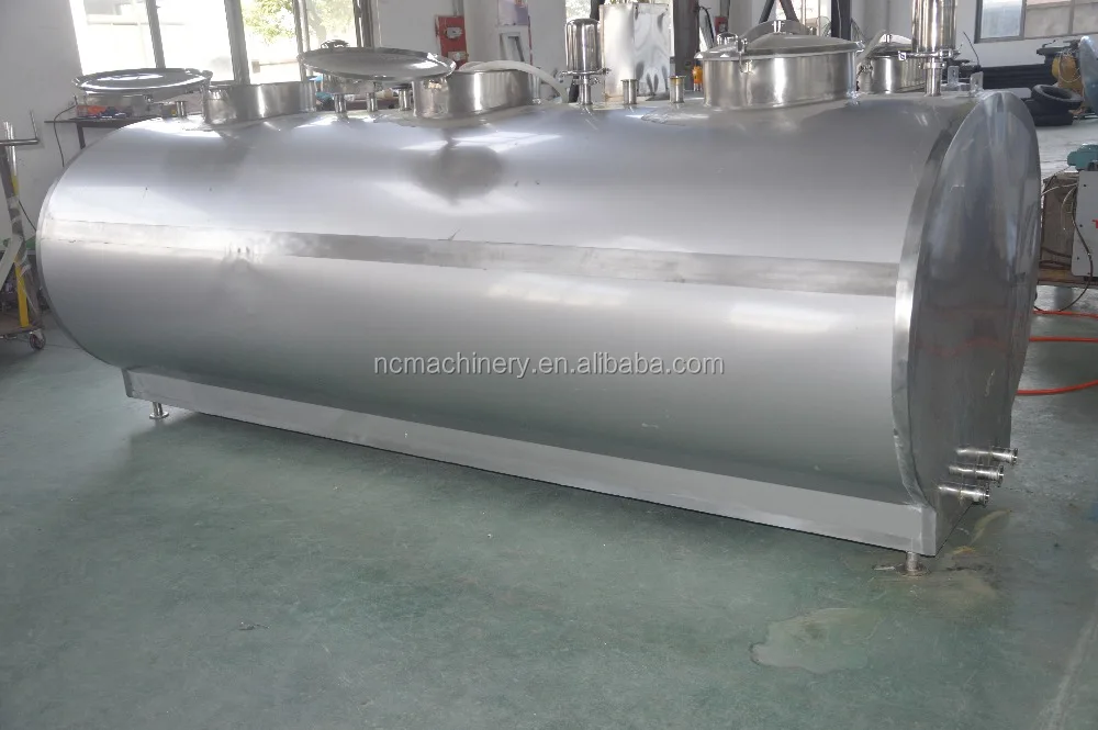 Stainless Steel Truck Milk Collection Tank