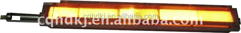 Natural gas ceramic infrared hog grill heating panel