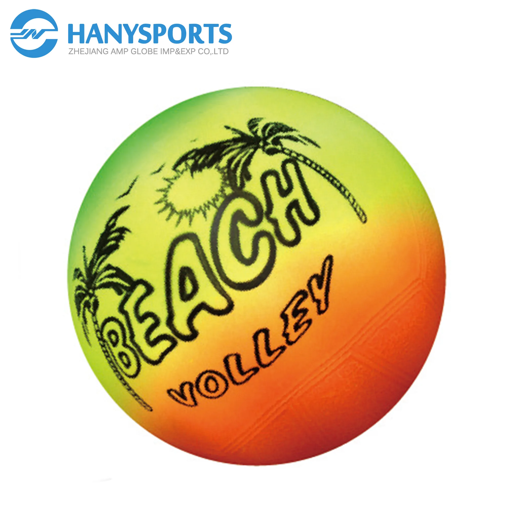 
Wholesale PVC rainbow ball , toy volleyball for kids with cheap price 