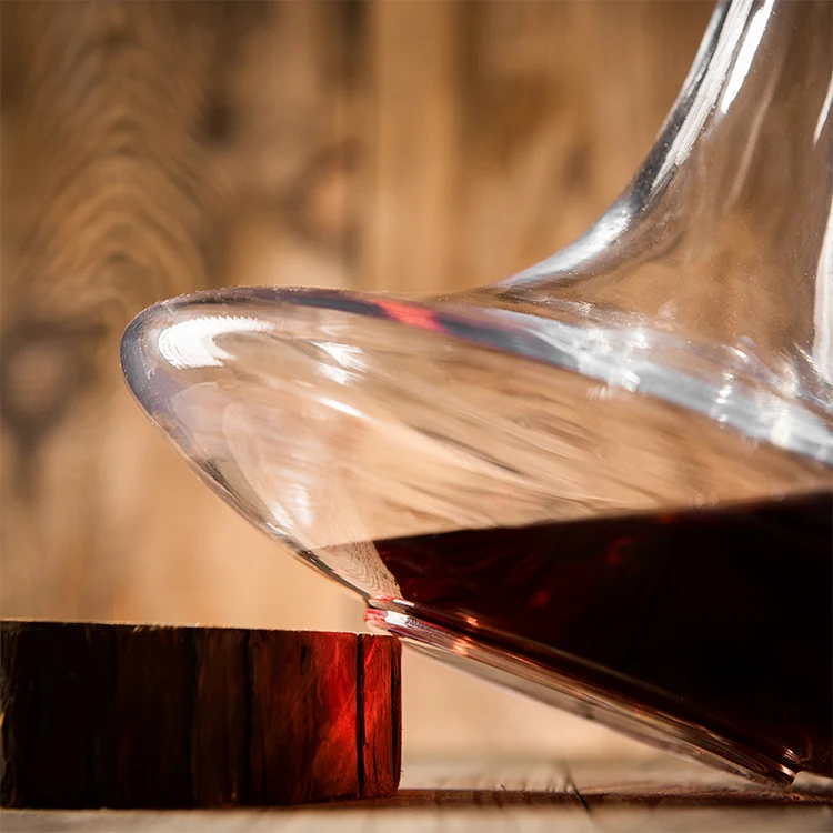 Large Capacity Crystal Round Glass Antique Wine Decanter Wine Carafe