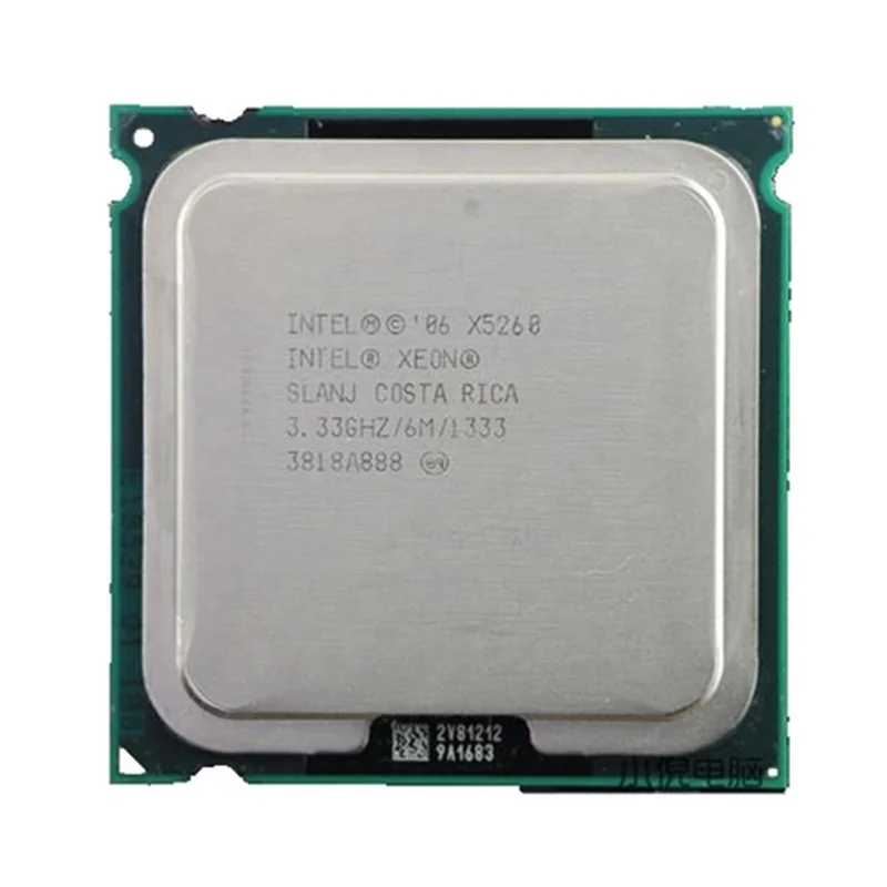 Для процессора Intel Xeon X5260 6M кэш, 3,33 ГГц, 1333 МГц FSB