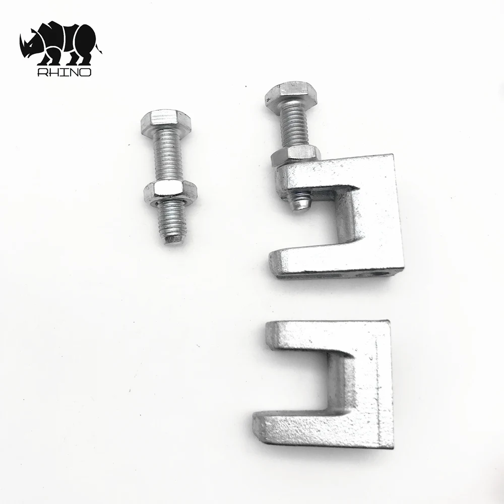 CADDY  With Tapped Hole for 1/4 in. Rod Universal Beam Clamp