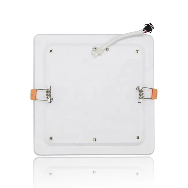  Лидер продаж декоративное освещение Квадратный светодиодный панельный светильник встраиваемый цветной потолочный для помещений