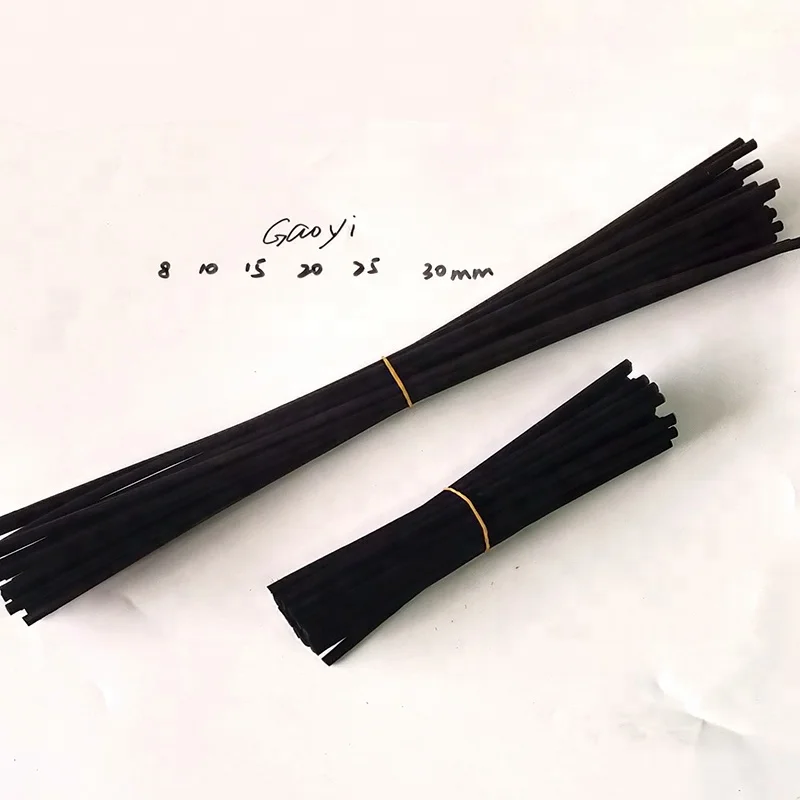 wholesale 10000pcs 4mmx20cm 4mmx20cm black rattan sticks
