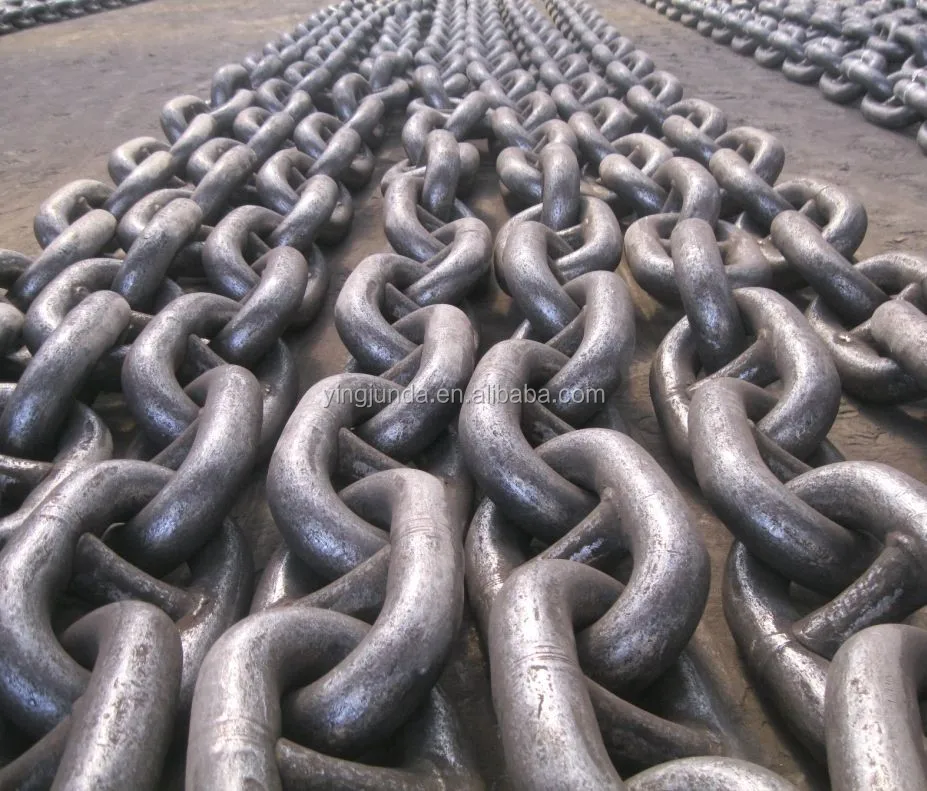 Qingdao Anchor Chain Stainless Steel Marine Heavy Duty G80 Anchor Chain